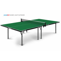 Теннисный стол Sunny Light Outdoor green - облегченная модель всепогодного теннисного стола, экономичный вариант