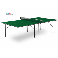 Теннисный стол Hobby Light green- облегченная модель теннисного стола для использования в помещениях