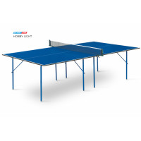 Теннисный стол Hobby Light blue- облегченная модель теннисного стола для использования в помещениях
