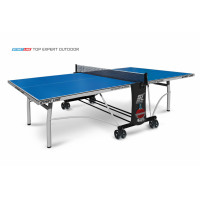 Теннисный стол Top Expert Outdoor blue - всепогодный топовый теннисный стол. Уникальная система складывания