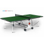 Теннисный стол Compact LX green - усовершенствованная модель стола для использования в помещениях