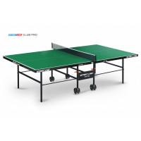 Теннисный стол Club Pro green- стол для настольного тенниса в помещении, подходит как для частного использования, так и для школ