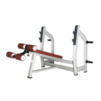 Скамья для жима с отрицательным наклоном BRONZE GYM H-024