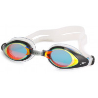 Очки для плавания SPEEDO Mariner Mirror ((3550) красн/прозр, one size)