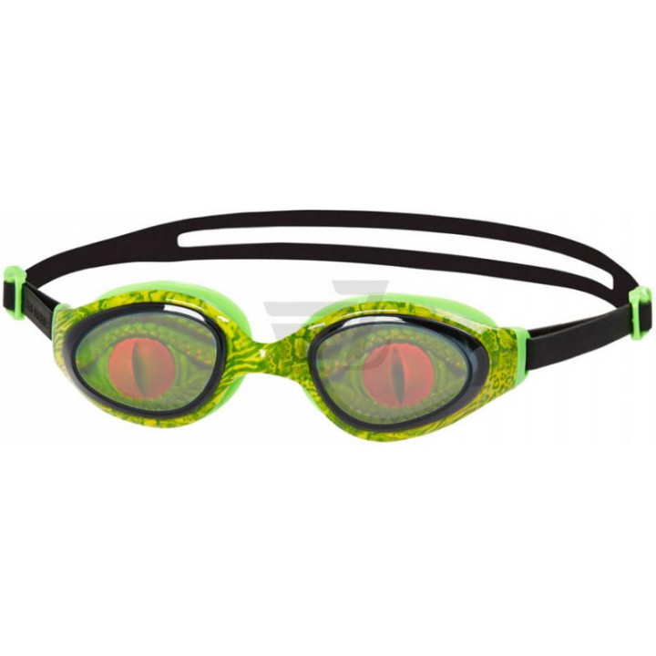 Очки для плавания детские SPEEDO Holowonder ((B574) зел/дым, one size)