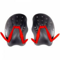 Лопатки для плавания SPEEDO TECH PADDLE ((0006) серый, L)
