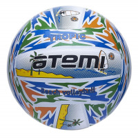 Мяч волейбольный Atemi TROPIC, резина, цветной, литой , окруж 65-67