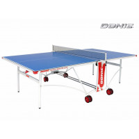 Всепогодный теннисный стол Donic Outdoor Roller De Luxe синий