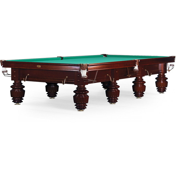 Бильярдный стол для снукера «Turnus» 12 ф (махагон, плита, сукно Hainsworth - Snooker Smart)
