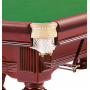 Бильярдный стол для снукера «Turnus» 12 ф (махагон, плита, сукно Hainsworth - Snooker Smart)